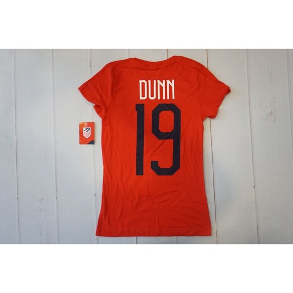 USA Soccer National Team Crystal Dunn #19 Girls Short Sleeve Shirt - Size L - Picture 7 of 7